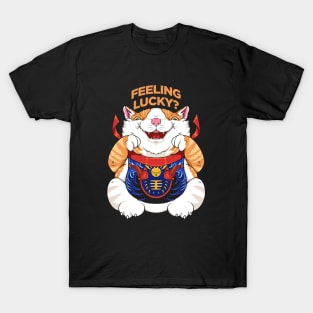 Feeling Lucky Cat T-Shirt